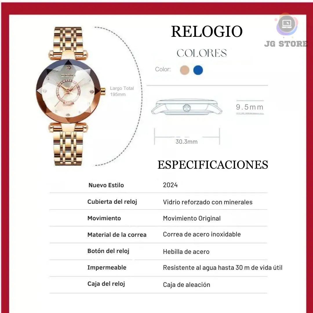 Relogio Reloj Italiano de lujo