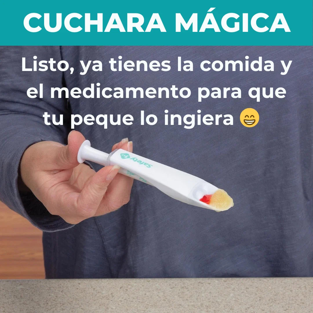 Cuchara Mágica™ Cuchara Medicinal Para Bebé + Obsequio Especial