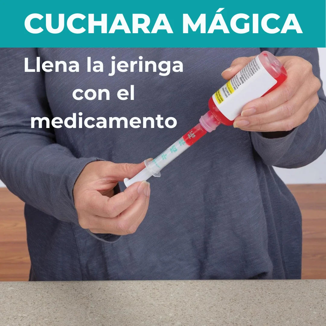 Cuchara Mágica™ Cuchara Medicinal Para Bebé + Obsequio Especial