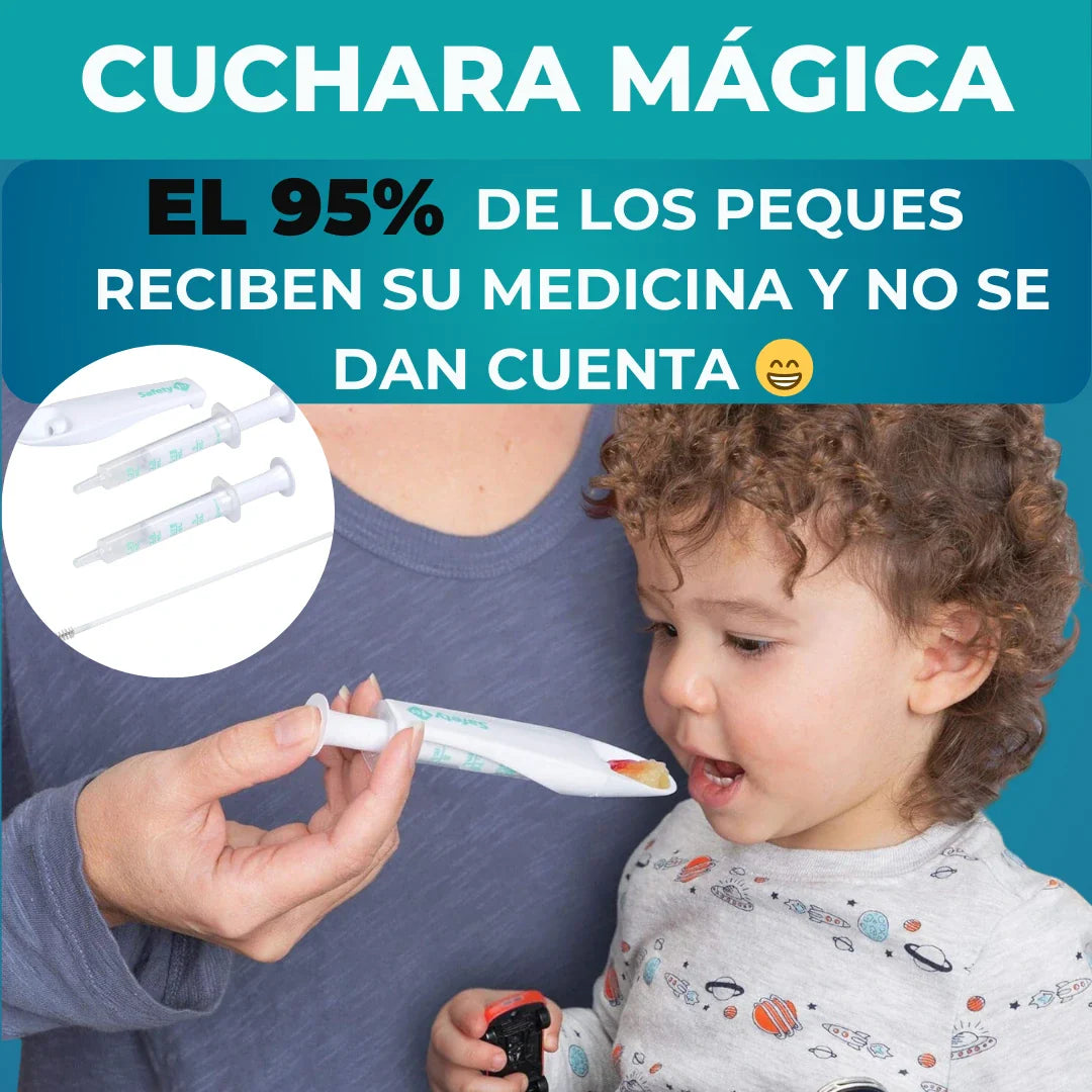 Cuchara Mágica™ Cuchara Medicinal Para Bebé + Obsequio Especial