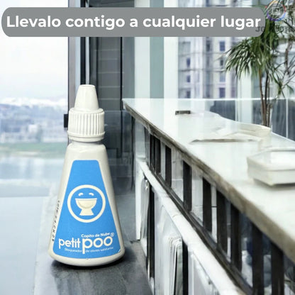 Poofy® Bloqueador de olores sanitarios 2x1