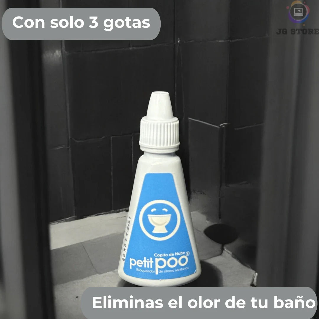 Poofy® Bloqueador de olores sanitarios 2x1