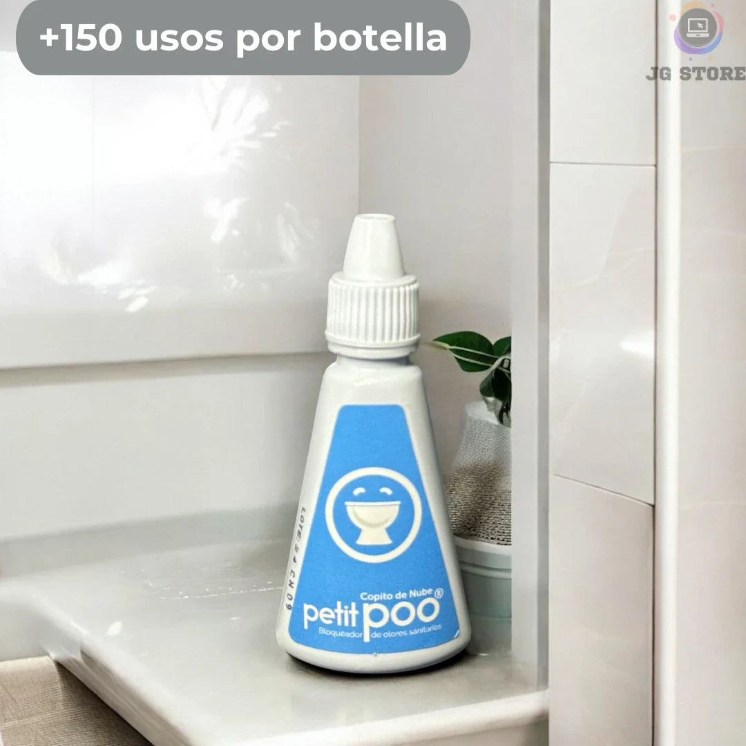 Poofy® Bloqueador de olores sanitarios 2x1