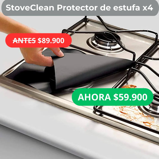 StoveClean™ Protector de estufa x4 + regalo especial