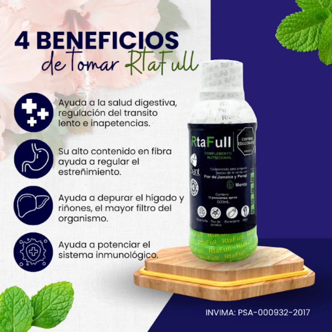 Rtafull Multivitamínico Digestivo + obsequio especial