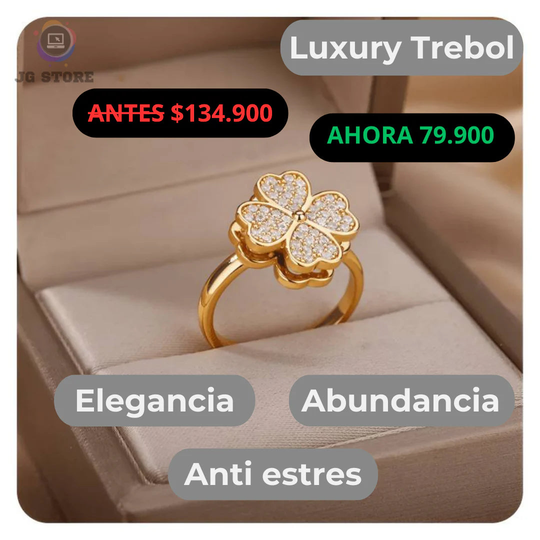 Anillo Luxury Trebol