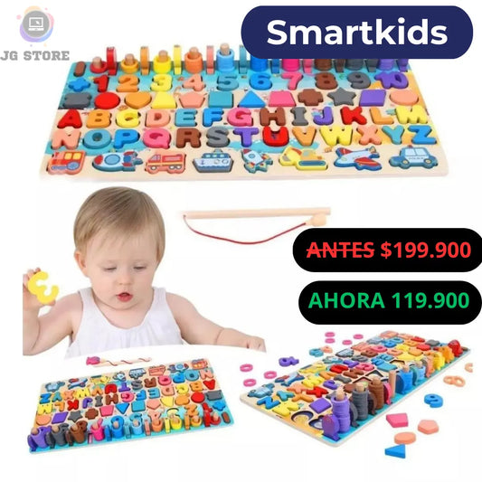 Smartkids™ Tablero Didáctico 6 en 1